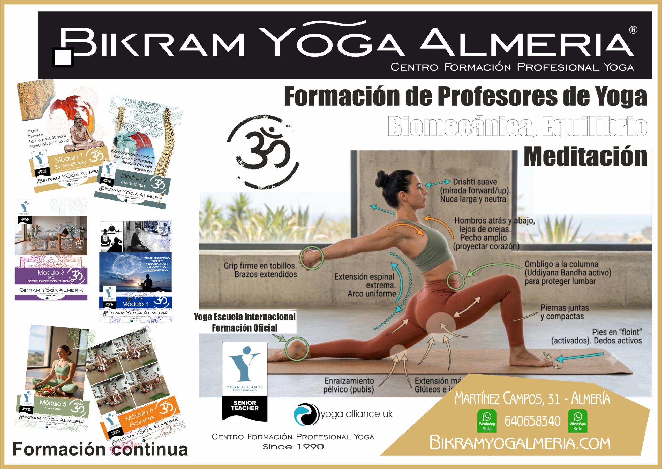 FORMACION PROFESOR YOGA ALMERIA
